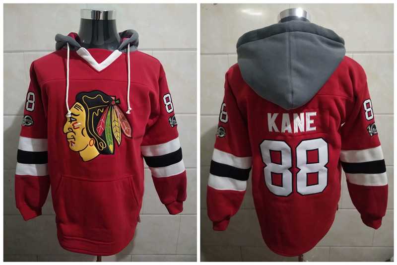 Blackhawks 88 Patrick Kane Red All Stitched Pullover Hoodie,We sell and wholesale Blackhawks 88 Patrick Kane Red All Stitched Pullover Hoodie on line form chian!